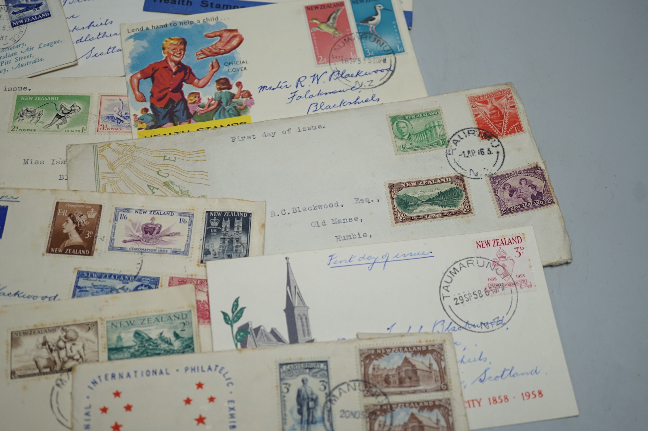 Stamps: New Zealand UMM, used and FDC's